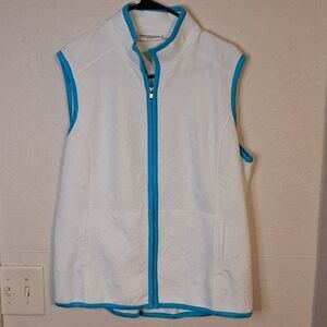 Norm Thompson zip up vest size XL